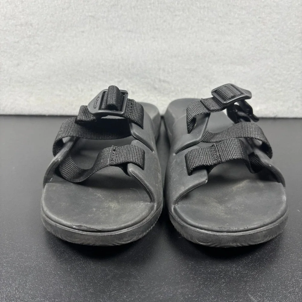 Chaco Kids Chillos Slide Sandals Black Size 6 Youth Boys Girls Slip On Shoes